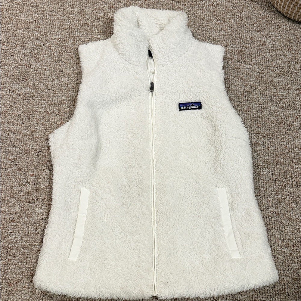 Patagonia Ivory Fleece Vest